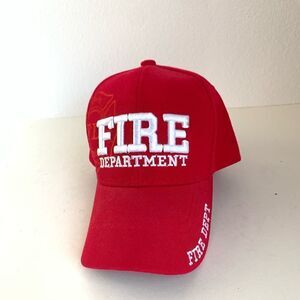 ‎Santo Cap Embroidered Fire Dept. Hat